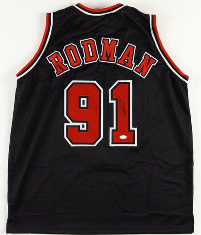 Dennis Rodman Signed Custom Jerse