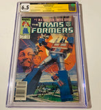 1984 Transformers #1 Signed by Bill Sienkiewicz & Bob Budiansky - CGC 6.5