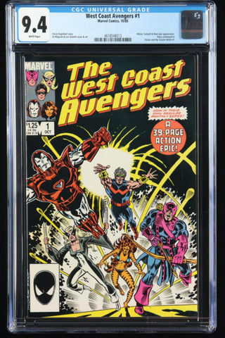 1985 The West Coast Avengers Issue #1 Comic Book