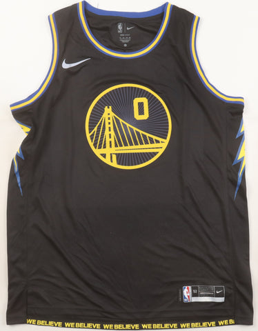 Gary Payton II Signed Warriors Nike Jersey Inscribed 22 NBA Champs