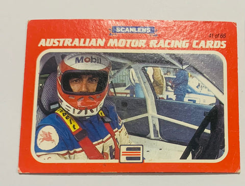 Peter Brock rookie card #41 1986 scanlens