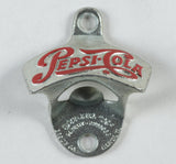 1957 Pepsi Cola Starr X Metal Bottle Opener Wall Mount