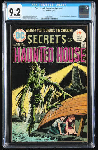 1975 "Secrets of Haunted House" Issue #1 DC Comic Book