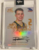 2021 Select AFL Optimum RILEY THILTHORPE Draft Pick Signature