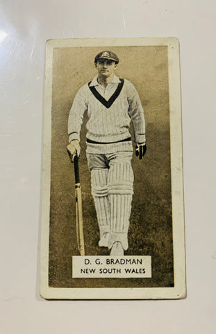 1934 Carreras Fine Quality Cricketers Don Bradman
