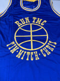 Tim Hardaway, Chris Mullin & Mitch Richmond Signed Run TMC Jersey