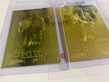2 Kobe Bryant 1997 23K Gold Rookie Cards