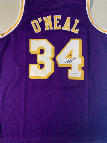 Shaquille O’Neal signed Los Angles Jersey