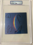 Coldplay "Moon Music" Insert Band-Signed by (4) with Martin, Berryman, Champion and Buckland