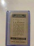 CRICKET 1948 Nabisco "Leading Cricketers" Weeties Crispies  - Sir Don Bradman