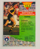 Signed Matthew Richardson rookie auto rc 1994 AFL SELECT