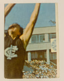 1969 Scanlens VFL / AFL Signed Peter Hudson - rookie card rc auto