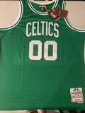 Robert Parish Signed Celtics Mitchell & Ness Authentic Jersey 1985-86 - Beckett