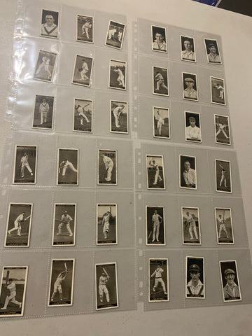 Full set 1928 Ogden’s with good Bradman rookie