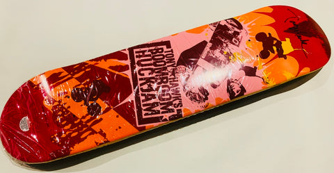 Tony Hawk Signed Huck Jam Skateboard Deck
