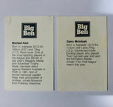 SANFL BIG BEN NORWOOD LOT Aish Garry McIntosh 1983 rookies RC