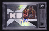 Upper Deck SPX Kevin Durant Winning Materials Auto Patch BGS Rookie RC
