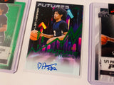 Dylan Harper leaf three card lot rookie auto 3/8 leaf 1/1