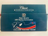 Signed Peter Brock Classic Carlectables HRT Racing Commodore On Car Auto