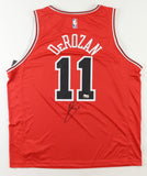 DeMar DeRozan signed on jersey auto fanatics