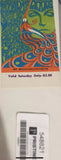 The Doors Original Unused 1968
"6 Days of Sound" Concert Ticket