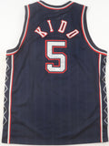 Jason Kidd Signed Reebok Nets Jersey