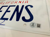 Michael Douglas Signed  Falling Down California License Plate