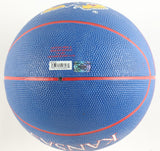 Taylen Kinney Signed Kansas Jayhawks Logo Basketball 6,7