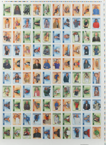 Upper Deck Goodwin Champions Uncut 2019 Card Sheet Doncic RC Jordan etc.