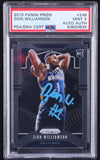 Zion Williamson Signed Panini Prizm RC auto
