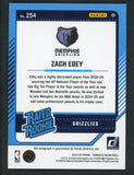 2024-25 ZACH EDEY AUTO PANINI DONRUSS RATED ROOKIE RC AUTO