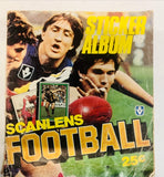 1984 VFL Scanlens Football  album COMPLETE SET Lockett rookie
