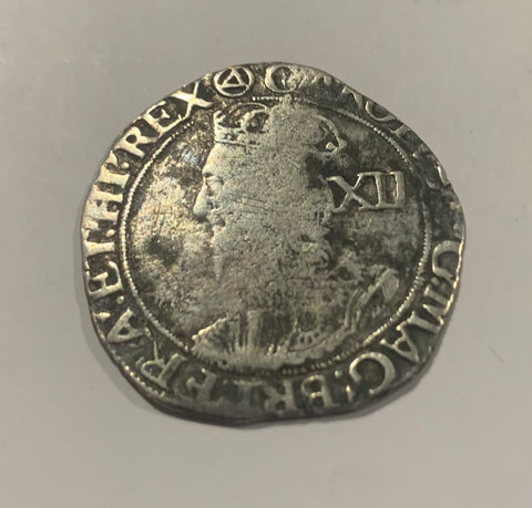 GREAT BRITAIN CHARLES I SHILLING COIN (1641-43)