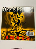 The Offspring Group Signed Framed CD Display Holland, Noodles two autographs