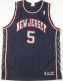 Jason Kidd Signed Reebok Nets Jersey