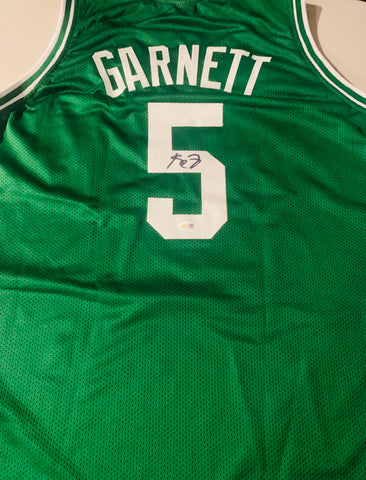 Kevin Garnett Signed Jersey JSA authentication