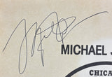 Michael Jordan Signed 1990 Hoops Jumbo Auto