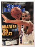 Charles Barkley signed 1988 Cover - Vintage full signature JSA