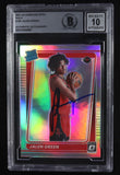 Jalen Green signed Optic Holo Rookie RC auto