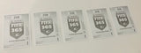 Panini FIFA 365 Erling Haaland #208 Soccer Trading Card Lot of 5 rookie