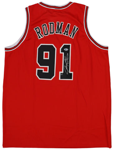 Dennis Rodman Signed Jersey