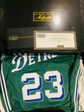 Jaden Ivey Signed Pistons Nike Authentic Jersey (Panini boxed Big Sean design )