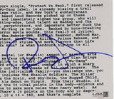 RZA Signed RZA WU-TANG memorabilia