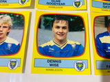 Panini Football 88 89 Wimbledon Sticker Vinny Jones Rookie sticker