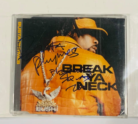 Busta Rhymes signed album