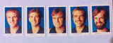 Lot of 5 1983 Big Ben cards SANFL Mark Naley RC
