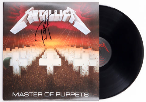 Metallica signed Master of Puppets Album