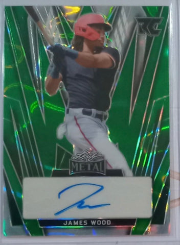 James Wood Leaf Metal Rookie Auto 6/6