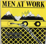 Colin Hay Signed Men At Work Album Cover + Other Concert / Band Memorabilia