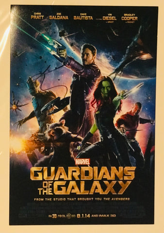 Guardians Of The Galaxy Signed By Bradley Cooper Karen Gillan